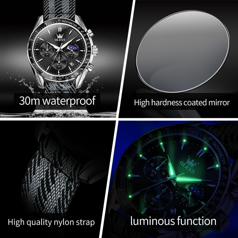 OLEVS Watches for Men Casual